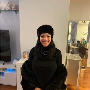 2 New Fur Mink Headbands